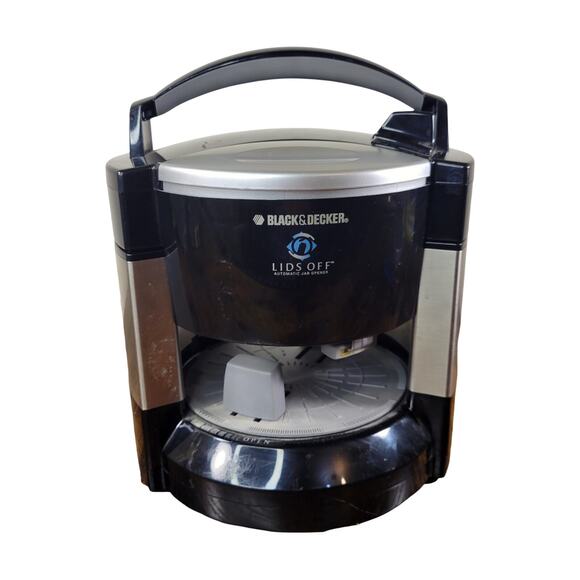 Black & Decker‎ Lids Off Automatic Jar Opener Release Black Grey Cat#JW200 - Picture 1 of 12
